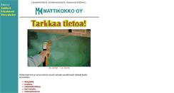 Desktop Screenshot of mattikokko.fi